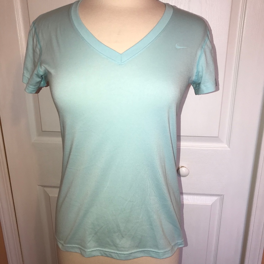 Nike Dri-Fit V neck top S NWOT